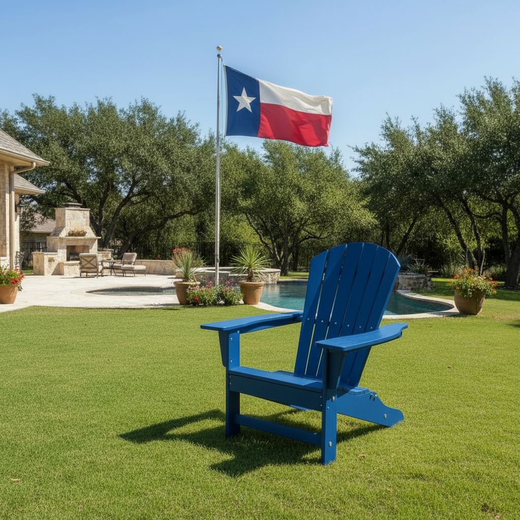 Classic Adirondack Chair - Blue