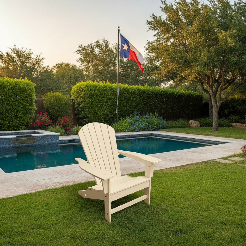 Classic Adirondack Chair - Cream