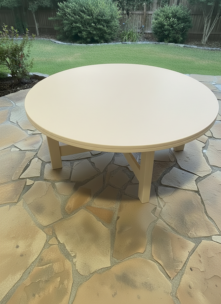 Chat Table - Cream