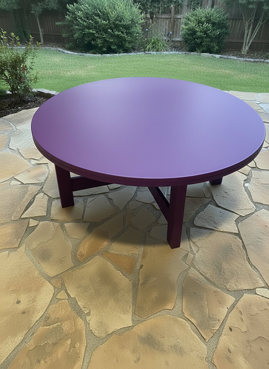 Chat Table - Jade Purple