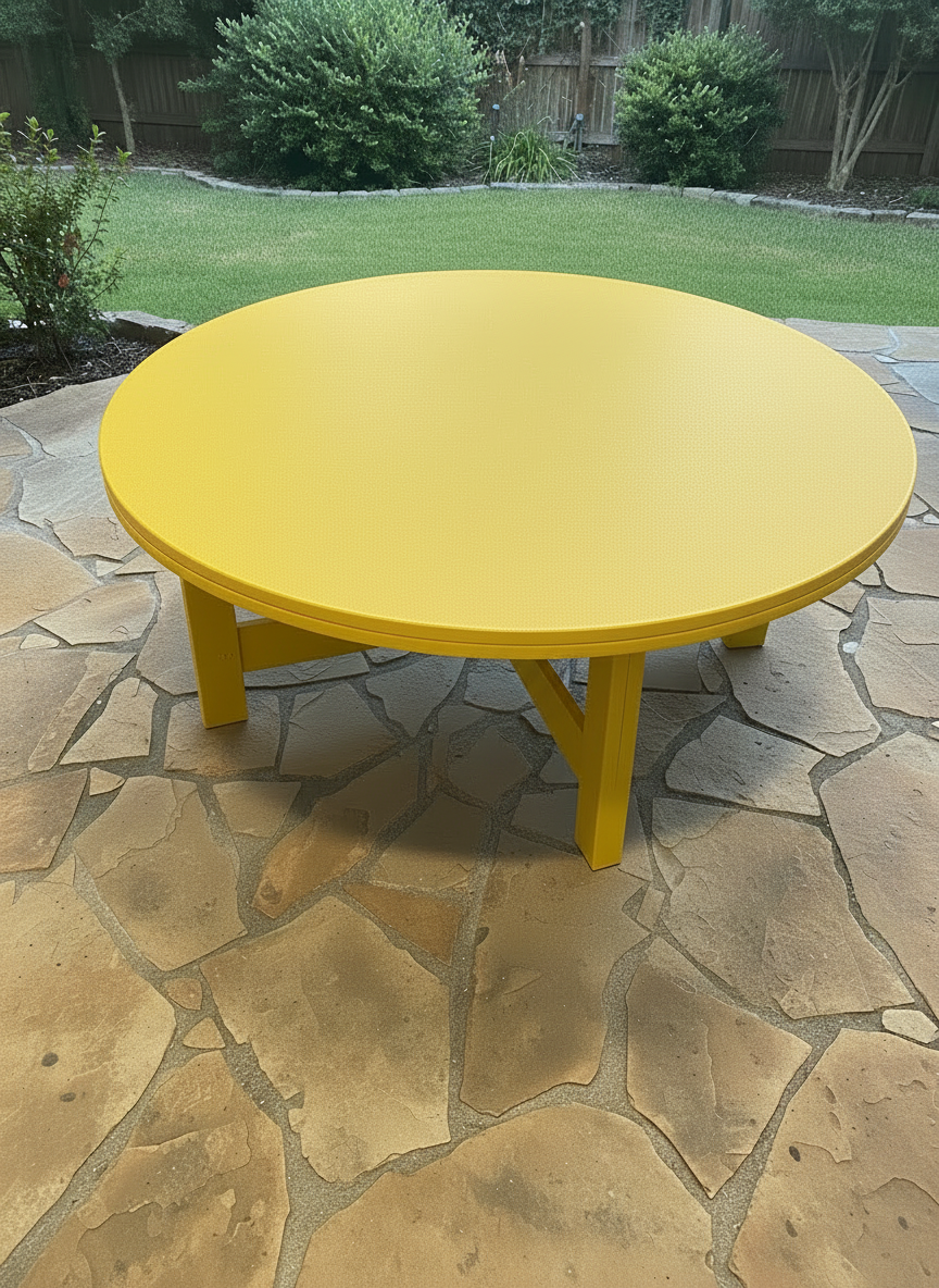 Chat Table - Yellow