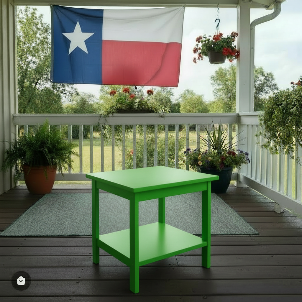Side Table - Green