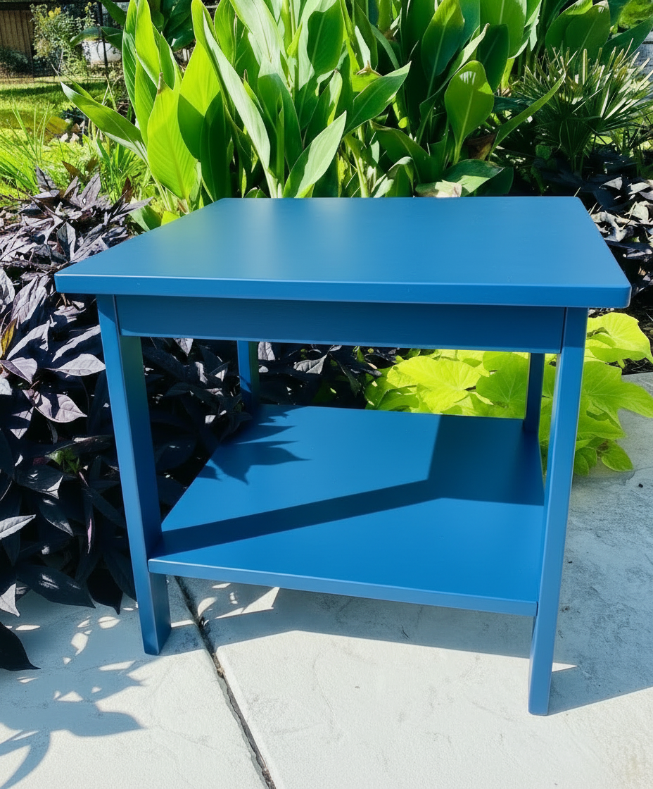 Side Table - Blue