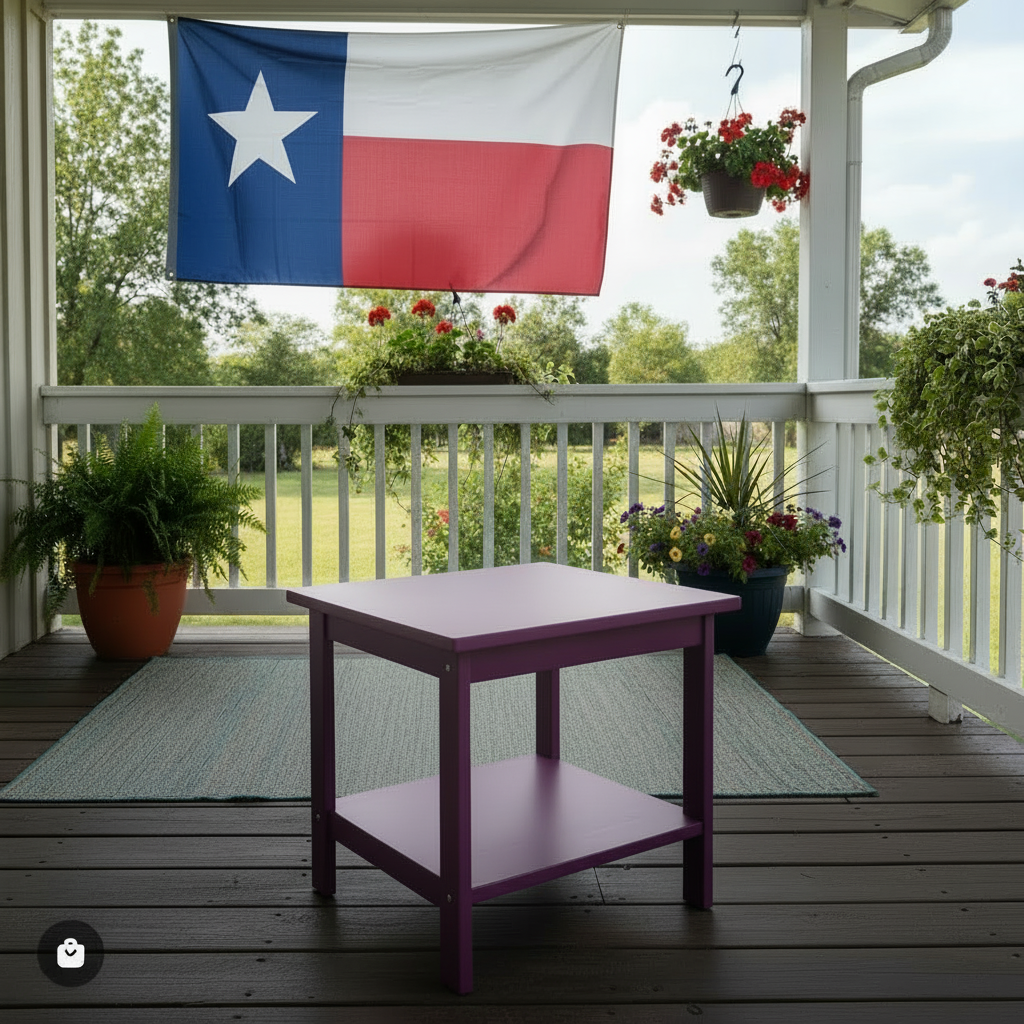 Side Table - Jade Purple