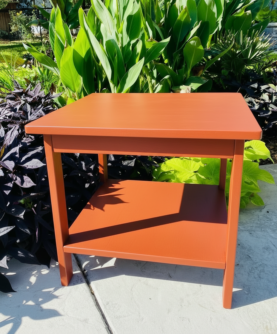 Side Table - Orange