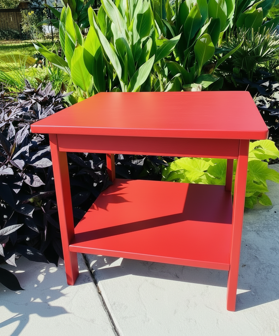 Side Table - Red